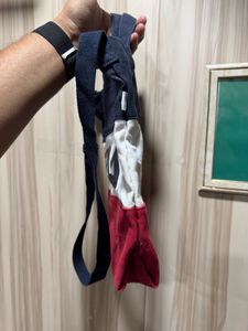FILA Colorblock Premium Canvas Tote Bag