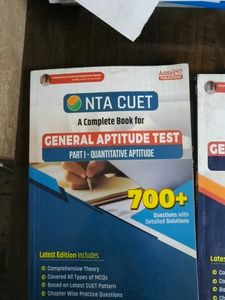 NTA CUET General Aptitude Books