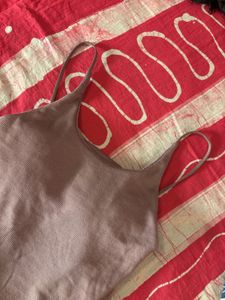 padded Spaghetti Strap Tank Top