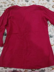 Bell sleeve top