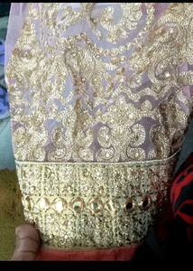 Elegant Peach Embroidered Lehenga Choli
