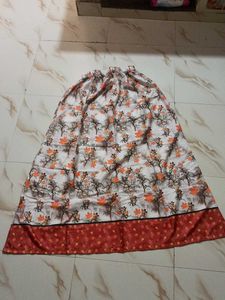 Flowy Printed Ethnic Skirt