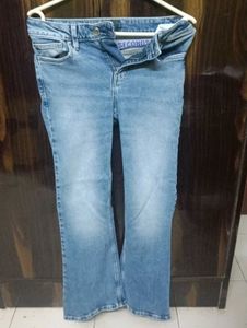 Women's Light Wash Flare Jeans