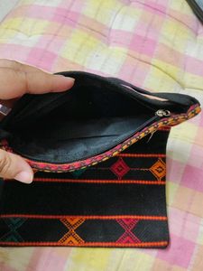 Almost New|Preloved|Gifted Assamese Sling Bag For Mobile, Purse, Specs|
