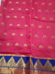 Beautiful pink &amp; Blue Saree
