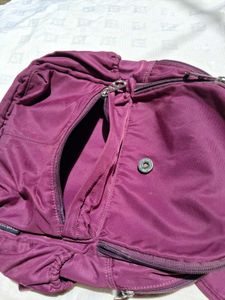 Chic Purple Mini Backpack