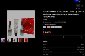 MAC Lip Trio HOLIDAY 2025