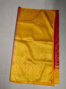 Banarasi Saree With Blouse ❤️💛