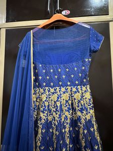 Blue Anarkali