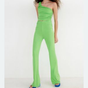 Zara Green Two Piece Outfit
