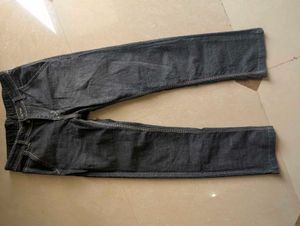 Men's Dark Blue Textured Pants