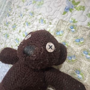 Handmade Knitted Teddy Bear Toy
