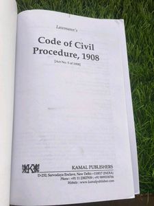 Bare Act: Code of Civil Procedure, 1908