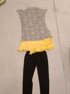 Cute Yellow Dress with Jacket