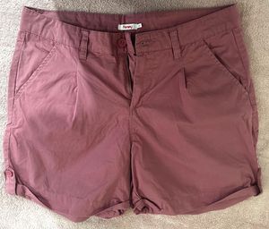 Women's Pink Cotton Shorts