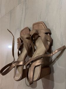 Marc loire rose gold heels