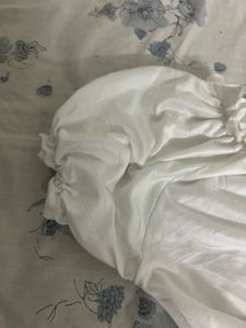 White Ruffled Mini Dress (Nighty)