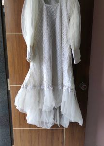 White Embroidered Tunic