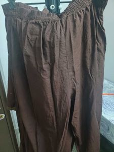 Elegant Brown Kurta with Pant