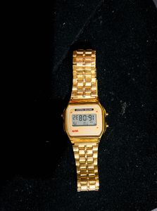 Vintage Gold Digital Watch