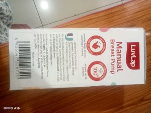LuvLap Manual Breast Pump