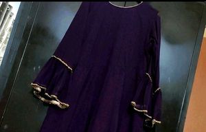 Purple 🟣 Partywear Gown For 42 Bust
