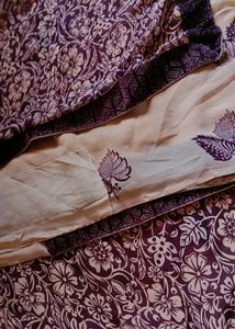 Beautiful Floral Print Saree