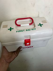 First aid plastic box