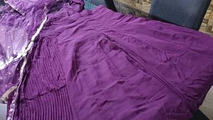 Elegant Purple Kurta Set