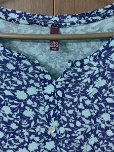 Altomoda Blue Floral Top
