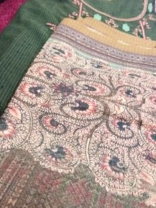 "Cozy Elegance:  Woolen Kurti Suit Piece"