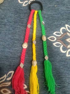 Boho Braided Hair Tie 3 liyar