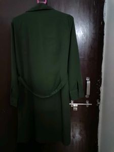 Olive Green Shirt Dress