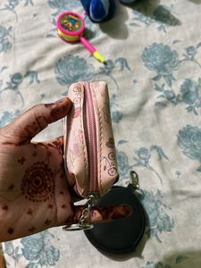 Cute Pink Cartoon Pouch