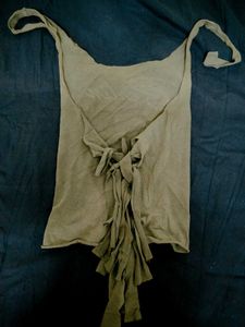 Y2K Grunge Graphic Halter Top