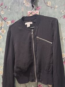 Black Bomber Jacket