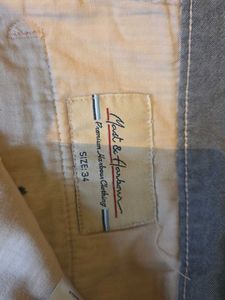Men's Casual Peach Shorts
