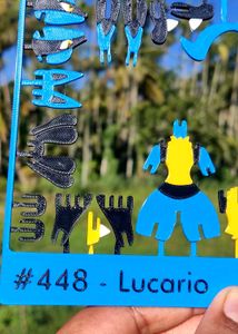 3d printed lucario pokemon 3