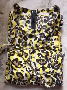 Long Leopard Print Sleeveless Jumpsuit