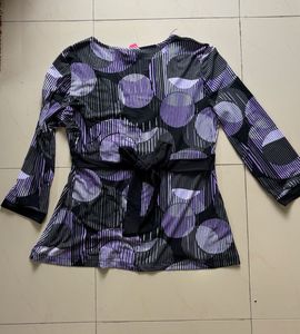 y2k purple top