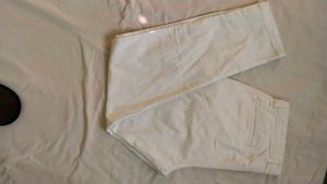 Cream Chino Pants