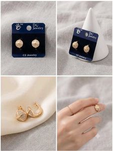 Sparkling CZ Earrings & Ring Set