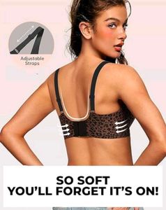 JellyLift Seamless Wireless Leopard Print Bra