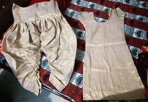 XL Patiyala Shineing Kurti Set