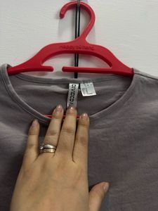 Grey Basic T-Shirt