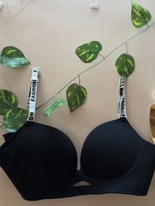 Black Padded Bra with Fashion Straps