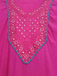 Beautiful Kurti Rose Colour 😍
