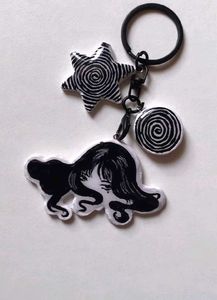 Tomie Junji Ito Spiral Anime Keychain