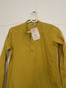 Men's Mustard Kurta