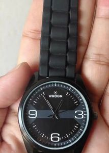 WROGN BLACK WITH Watch Packaging